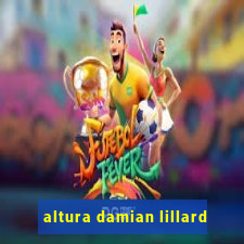 altura damian lillard